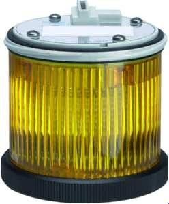 Grothe TLB 8837 24V 0.08A yellow LED flashing light, 38837