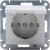 Kopp 940134001 HK07 grey matt SCHUKO socket