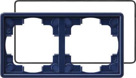 Gira 025246 cover frame 2f (IP21) S-Color BL