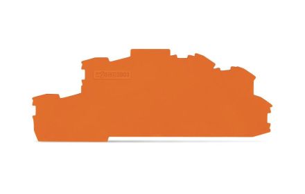 Wago 2003-6692 orange end plate and intermediate plate