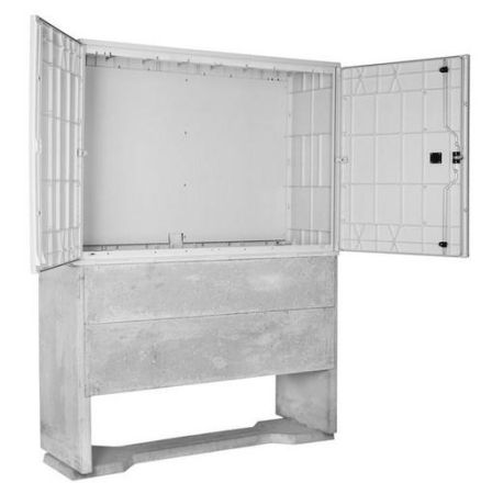 GSAB 3S1000-470M 1020x1465x470 with mounting plate cable distribution cabinet