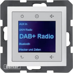 Berker 29849909 UP DAB+ S.1/Bx polar white matt Radio Touch
