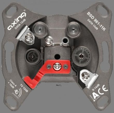 Axing BSD961-11K 4-port MM antenna socket