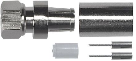 Axing CFS00700 F-connector with crimp connection