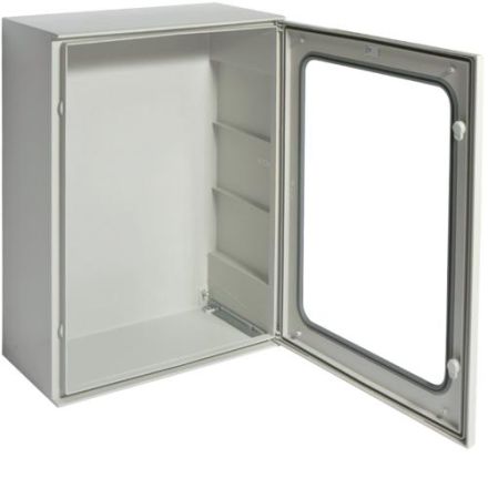 Hager FL279B cabinet Orion SKII clear door 800x600x300