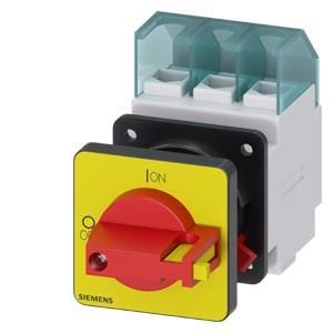 Siemens 3LD2150-0TK13 main switch 3-pole front mounting