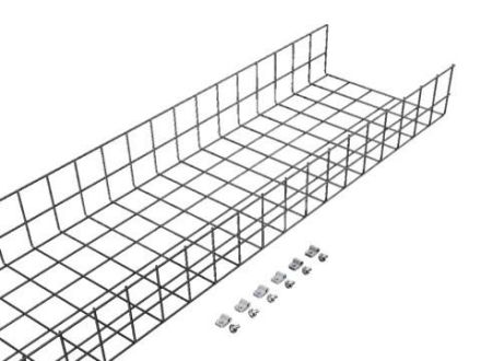 RITTAL 7888311 WHD: 120x2200x300 mm RAL 9005 cable cage