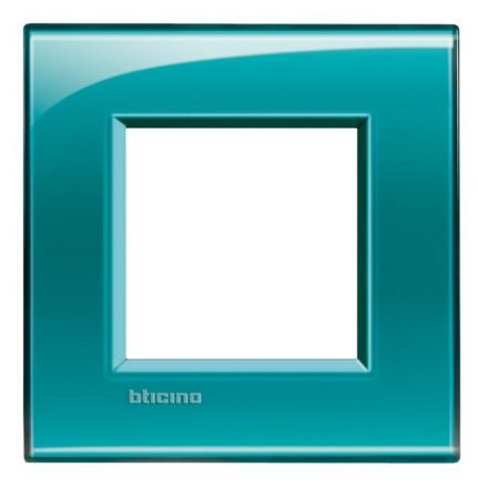 Bticino LNA4802VD Light frame 2-module, (green)