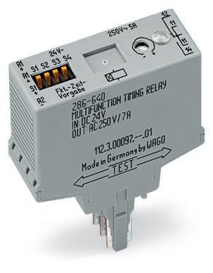 Wago 286-640/004-000 time relay 24V/DC series 286 0.3-800s