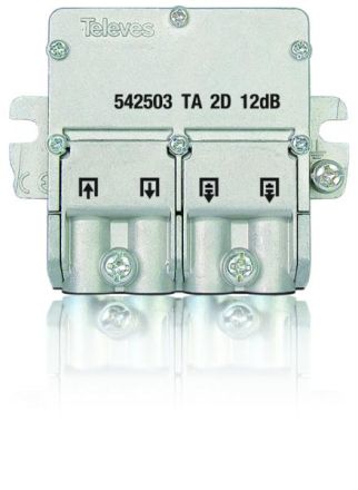 Televes EFA212N F-tap 2-way, 12dB