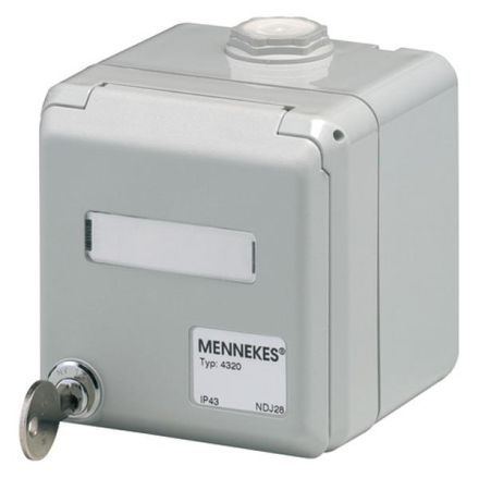 Mennekes 4350 UTZ grey DNT enclosure