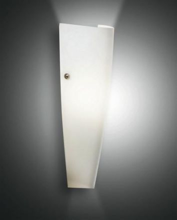 Fabas Luce 2523-21-102 Dedalo 1x75W E27 metal/glass white wall light
