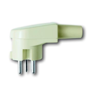 Busch-Jaeger 2064 SWLW angle plug, angle plug, 16 A white RAL 1013