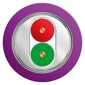 Siemens 6XV1830-0ET20 standard bus cable 2-wire shielded 200m