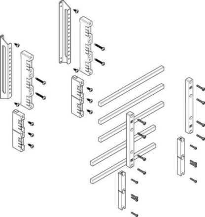 ABN deep 60mm with CU 12x10mm 5-pole 32mm busbar module (MTSC13635)