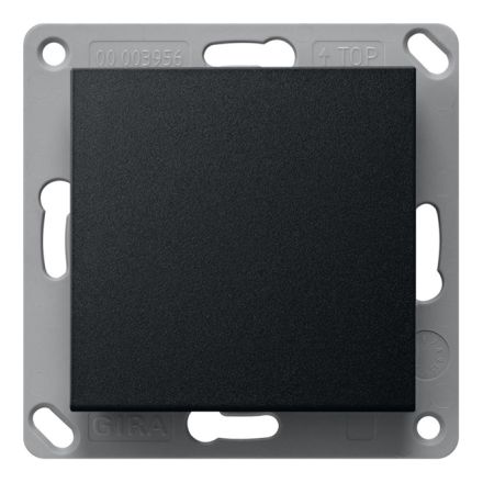 GIRA 2421005 EnOcean wireless wall transmitter battery-free System 55 | 1-way | matt black