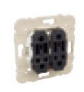 EFAPEL TWO-WAY SWITCH LIGHT+ROCKER PUSH-BUTTON LIGHT