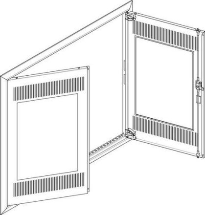 ABN for flush-mounted field distributor 4x6-r. cover frame (GBRU46TM)