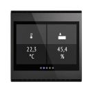 Elsner Cala Touch KNX TH 3.x deep black room controller
