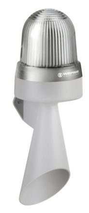 Werma 43541070 WM continuous tone 10-48VAC/DC CL LED horn