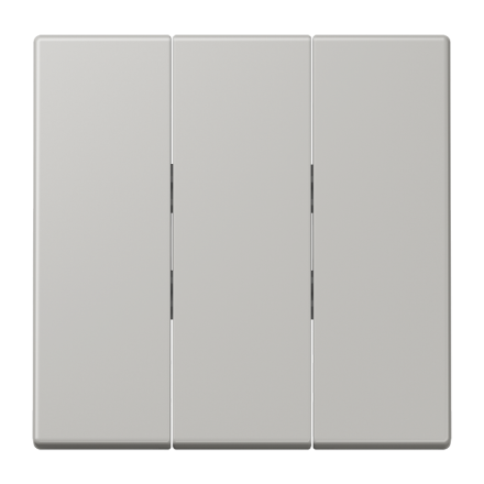 Jung LC993BF205 rocker switch 3-way, thermoplastic lacquered, LS series, gris clair 31 ( LC32013 )