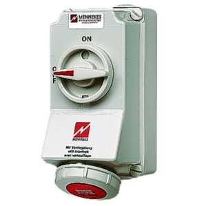 Mennekes 5608A 32A5P 6H400V DUO IP67 CEE wall socket