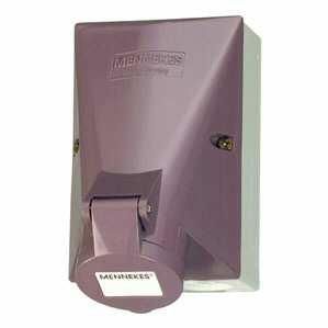 Mennekes 577 16A2P 25V IP44 wall socket