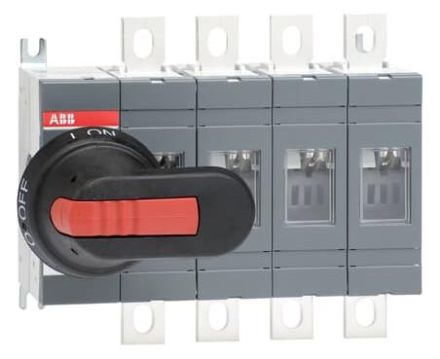 ABB Stotz-Kontakt 1SCA022713R4930 OT200E04P 4-pole 200A load disconnector