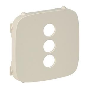 Legrand 754726 cover Valena Allure RCA 3-WAY MW, (beige)