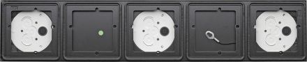 Gira 5505910 AP housing 5 modules 1x5 System 106 anthracite