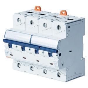 Gewiss GW93347 Heavy Duty C-80A 10kA 4-Pole 6TE Circuit Breaker