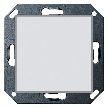 Jung A539LEDW LED light signal, white and blue, LS series, alpine white (painted aluminum)