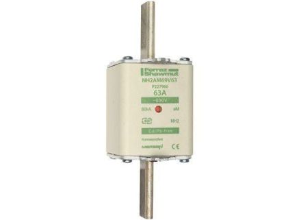 Mersen 2C255.000000 NH2AM69V63 63A size 2 AC690V KK aM NH fuse link