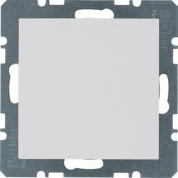 Berker 10091909 blind cover with central piece polar white matt Berker S.1/B.3/B.7