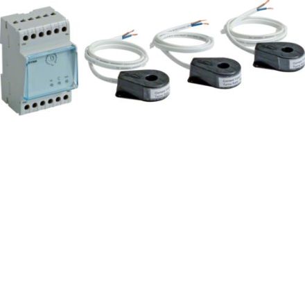 Hager XEV305 charging control home load + PV-CHP 3-phase