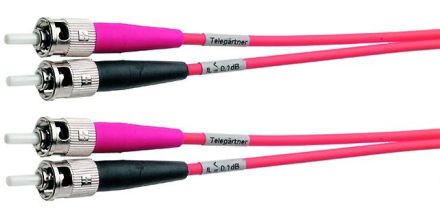 Telegärtner L00812A0007 G50/125 ST connector metal/ceramic 3.0m patch cable