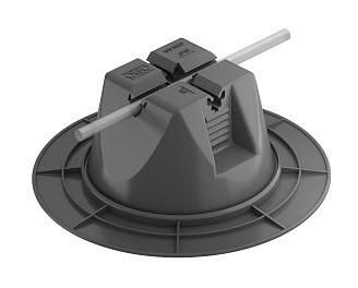 OBO Bettermann 165 MBG-8-10 200 for flat roofs roof cable holder, 5218716