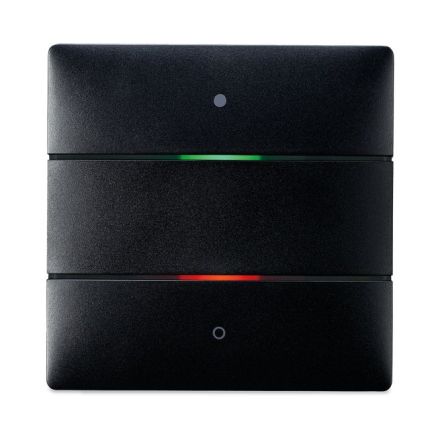 THEBEN iON 102 KNX BK KNX pushbutton sensor iON | 2-fold | black