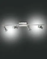 Fabas Luce 2554-80-178 nickel satin ceiling system LB20