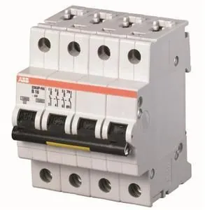 ABB Stotz-Kontakt S203P-C1NA, circuit breaker C-Char., 25 kA, 1 A, 3P+NA, 2CDS283103R0014