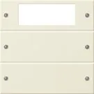 GIRA 219201 TS3 rocker set System 55 | 2-way, Plus | cream white glossy GIRA 219201 TS3 rocker set System 55 | 2-way, Plus | cream white glossy