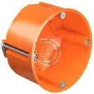 Kaiser O-range D: 68mm T: 48mm orange lens hollow wall device box, 9063-32