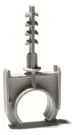 Schnabl 30740 AKS 16 light grey halogen-free spacer clamp