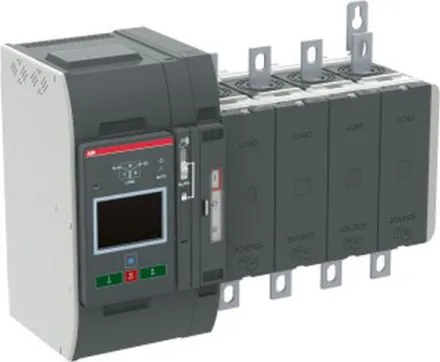 ABB Stotz-Kontakt OXB315E3S4QB, Automatic changeover switch TruONE 3-pole + N 315A Level 4 control unit, 1SCA153504R1001
