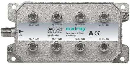 Axing BAB00802 8 way branch, terminal type