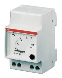 ABB Stotz-Kontakt AMT1/10, ammeter analog direct measurement, 10A, alternating current, 2CSM310040R1001