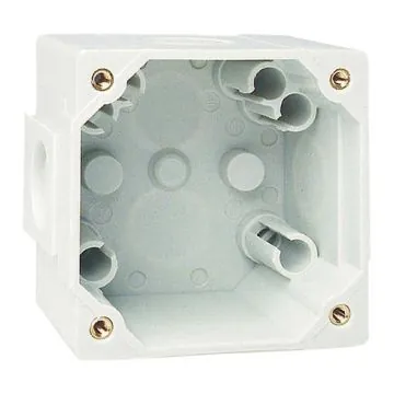 Walther 10010 75x75mm for surface-mounted boxes device box