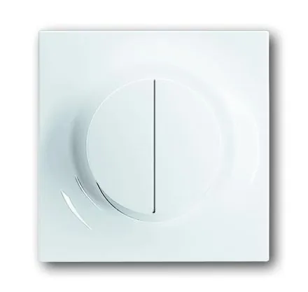 Busch-Jaeger 6545-74 control element, with neon lamp alpine white