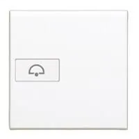 Bticino N4916M2D axial rocker bell 2m white, (white)