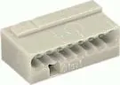 Wago 243-308 8-pin Micro0.6-0.8qmm light grey junction box terminal